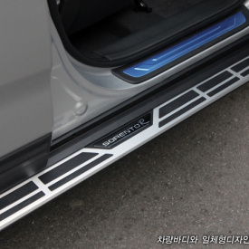 Пороги - подножки Mobis   на Kia Sorento XM